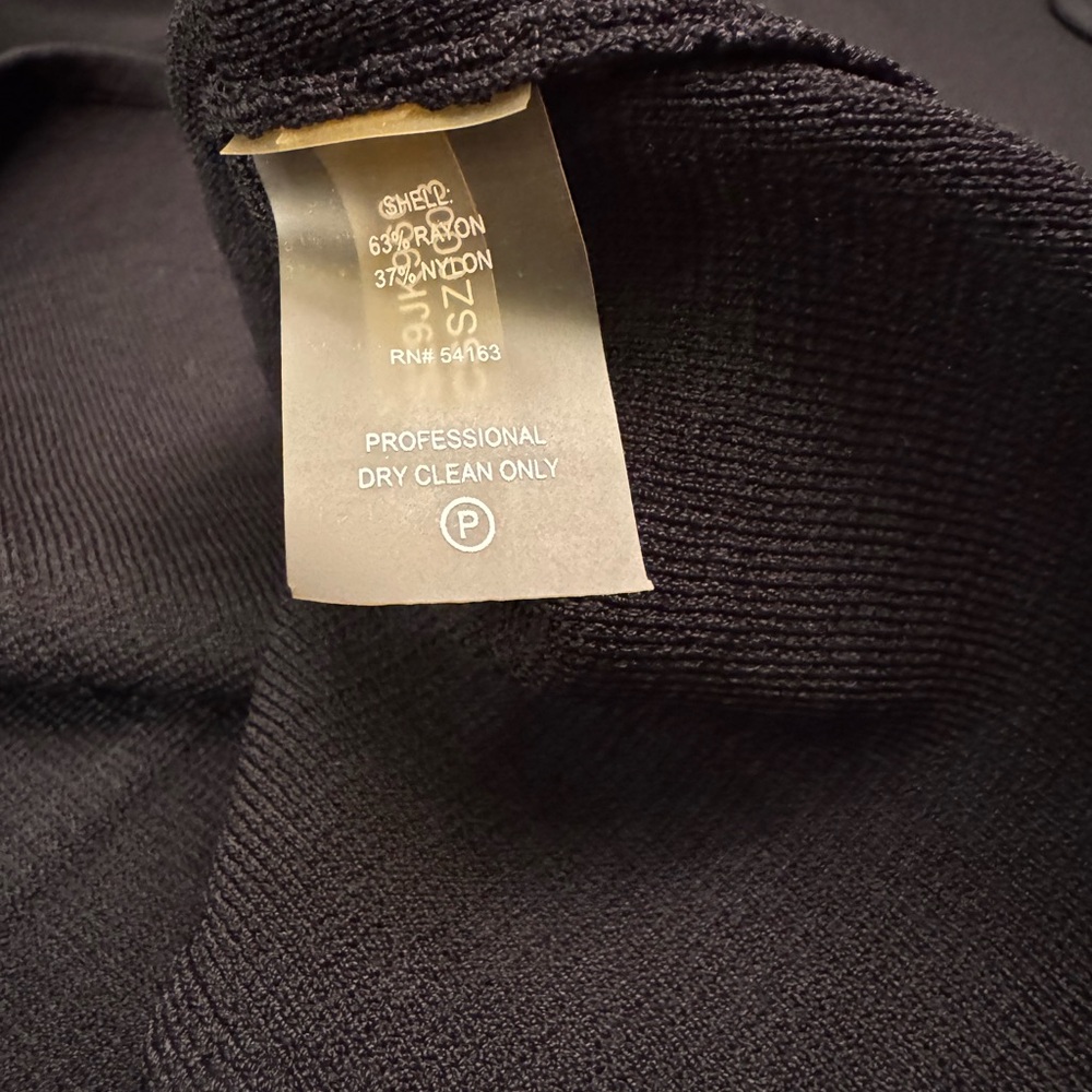 Calvin Klein Black Knit Suit - Picture 8 of 9